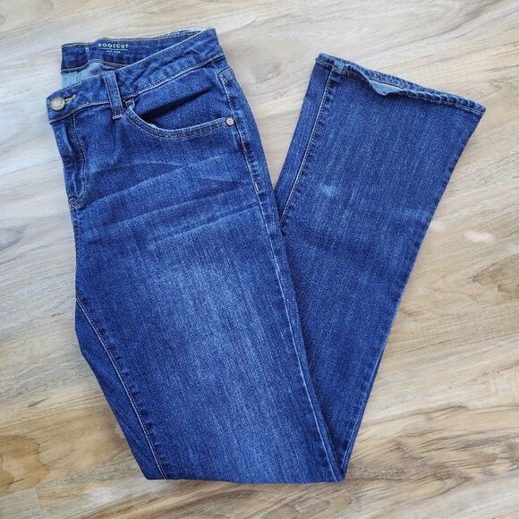 💛Simply Vera Wang Blue Midrise Bootcut Jeans Size 8/29 - Picture 2 of 12